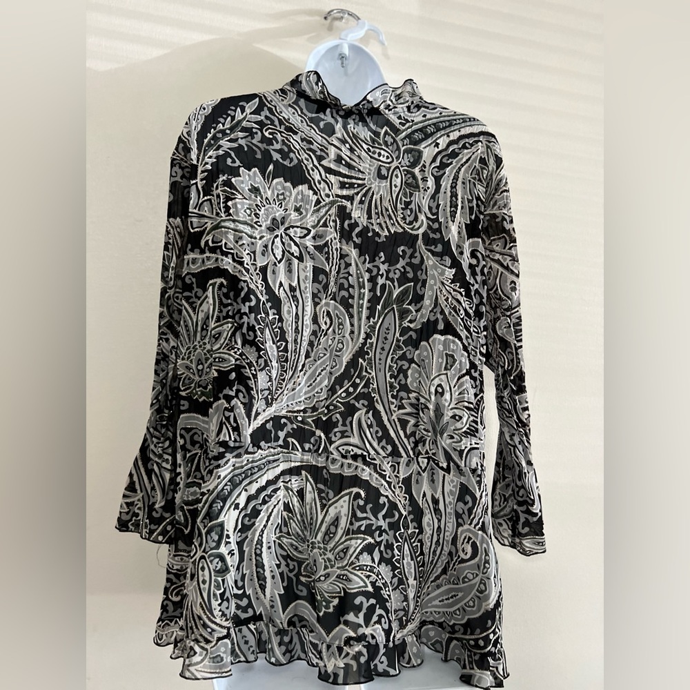 Nwot Notations Woman Blouse - image 3